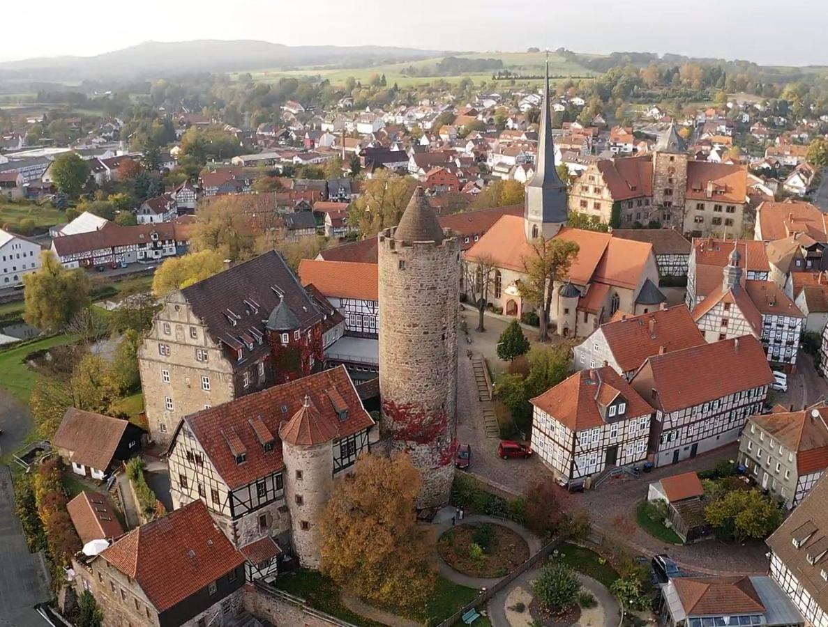 Alte Foersterei - Elegantes Apartment In Der Historischen Hinterburg Schlitz - Nahe Fulda Und Bad Hersfeld Экстерьер фото